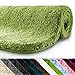 Produktbild Badematte | kuscheliger Hochflor | rutschfester Badvorleger | viele Größen | zum Set kombinierbar | Öko-Tex 100 zertifiziert | 70x120 cm | Apple Green (grün)