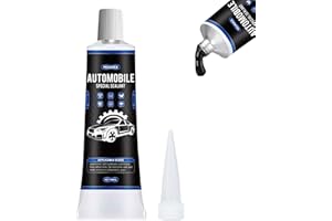 PELKDEX Karosseriekleber Schwarz, 100 ml Scheibenkleber Karosseriedichtmasse Auto, Schnelle Aushärtung, Hohe Temperaturbeständigkeit, Geeignet für Autotüren, Autofenster, Autodächer