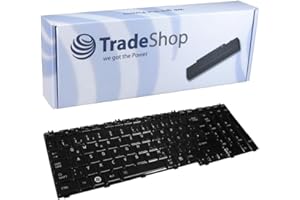 Laptop-Tastatur/Notebook Keyboard Ersatz Austausch Deutsch QWERTZ für Toshiba Satellite L350 L500 L500D L505 L505D L555 A500 A505 A505D G50 P200 P300 P305 X300 X305 (Deutsches Tastaturlayout)