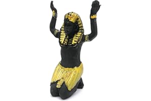 Kocris Casa Ägyptische Gebetsdekoration für Aquarium, antikes Ägypten, Aquarium, Skulptur, Statue, Reptilien, Schildkröte, Eidechse, Spinne, Aquarium, Terrarium, Ornament Haustier