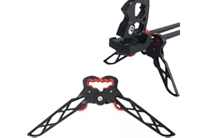 KURUGEILI Archery Bow Stand Compound Bow Stands Bow Jack Limbs Clamp Kickstand for Compound Bow Hunting Accessories