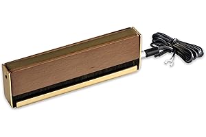 Pro-Ject Brush it Premium - Cepillo para Placas con Cable de Tierra y Mango de Madera