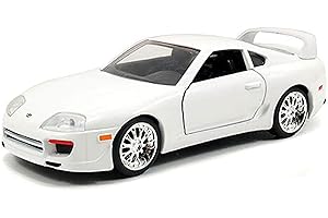 Jada Toyota Supra Fast & Fuorius Model Samochodu, Wielokolorowy, 22.2 x 8.3 x 7.6 cm, 97375