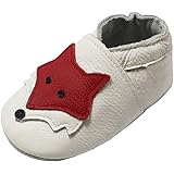YIHAKIDS Bébé Filles Garçons Chaussures Cuir Souple Enfant Chaussons Cuir Doux Chaussures Premiers Pas