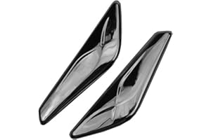 EXTRWORY For BMW Front Mudguard Fender Trim Set For X3 For X4 For F25 For F26 2015-2018 Black Left Right 51117338570 51117338569 Exterior Accessory