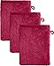 Produktbild Erwin Müller Kinder-Waschhandschuh 3er-Pack Frottier fuchsia Größe 15x21 cm