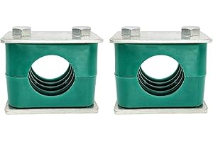 SENRISE Lot de 2 colliers de serrage hydrauliques en plastique standard pour tuyau de 25 mm de diamètre extérieur