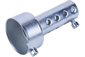 Starnearby Auspuffrohr, Schalldämpfer für Motorrad, Universal, Schalldämpfer, Db Killer Tip (48 mm)