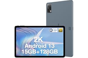 DOOGEE Tablet z systemem Android 13, tablet dotykowy 10,4" 2K T20S, certyfikat TÜV Hi-Res 13 MP Octa Core 7500 mAh, 15 GB+128 GB/TF 1TB, Widevine L1/Face ID/5G WiFi/OTG/Dual 4G LTE