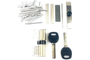 Herramientas de cerrajero TPM Go AB Kaba - Herramienta de hojalata con cerradura AB, abridor de cerraduras Kaba y Dimple