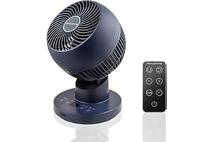 Rowenta Turbo Swift Compact, ventilador de mesa, frescor intenso con silencio extremo, oscilación multidireccional, QV2540F0