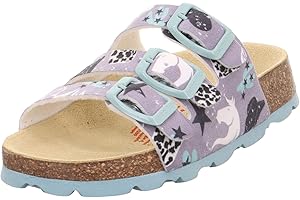 Superfit Mädchen FussbettpantoffelHausschuh