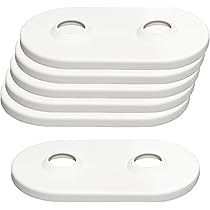 2 Rosette In Acciaio Inox Per Tubi Riscaldamento - Copertura Elegante, Montaggio A Scatto