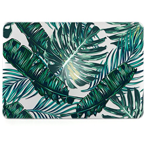 Case MacBook Pro 13 Retina Hülle ,iCasso Palm Leaf Ultra Slim Dünn Kratzfeste matt rutschfest Hartschale Kunststoff Schutzhülle Snap case für MacBook Pro 13 Zoll Retina (Modell: A1425 / A1502) - 3