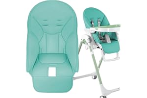 Fovolat Baby High Chair, Baby High Chair Cushion, Breathable High Chair Pad, Comfortable Baby Dining Chair Seat Cushion for Peg Perego, Baoneo, Kosmic Jan (Green)