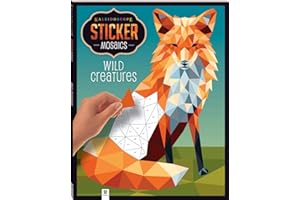 HINKLER Kaleidoscope Sticker Mosaics: Wild Creatures