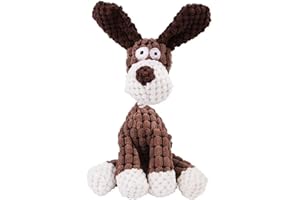 EACHPT Hundespielzeug,Welpenspielzeug Interaktives Hundespielzeug, Quietschend Hundespielzeugaus Plüsch zum Verstecken Spielen, Dauerhaft Hundespielzeug für Welpen Kleine Mittlere Hunde