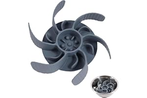 BAKEWHIZ Ciotola per cani anti golosità con base a ventosa antiscivolo, inserto per rallentare il cibo per cani favorisce una dieta sana e una digestione lenta(grigio)