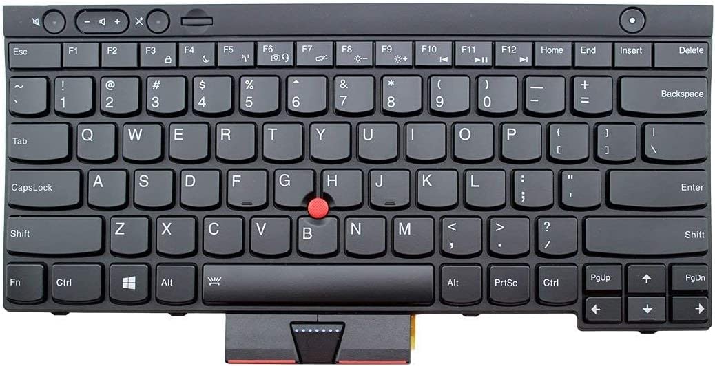 Wefly Laptop Keyboard Compatible for Lenovo ThinkPad L430 L530 T430 T430i T430S T530 T530i W530 X230 X230i X230 04Y0490 04X1277 04X1315 04X1263 04W3048 04W3123