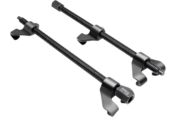 CCLIFE 2 pièces Compresseur Ressort Amortisseur 370mm Griffe Amortisseur Voiture Intégration par Moulage Sous Pression