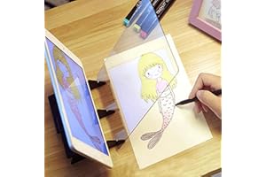 EBTOOLS Proyector óptico de dibujo, herramienta de dibujo, dibujo, dibujo, tabla de dibujo, bricolaje, boceto, pintura, mesa, herramientas de escritorio, regalo para niños y principiantes