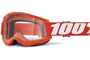 Desconocido 100% Strata 2 Protective Goggles for Motocross and Mountain Biking, MX, MTB, Dirt Bike, Power Sport