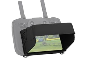 RC GearPro Remote Sunshade Screen Sun Hood Compatible for DJI RC/RC PRO, Controller Monitor Sun Shield Cover for DJI Mini 3 / Mini 3 Pro/Mavic 3 Classic Cine/Air 2S Drone (for DJI RC PRO)