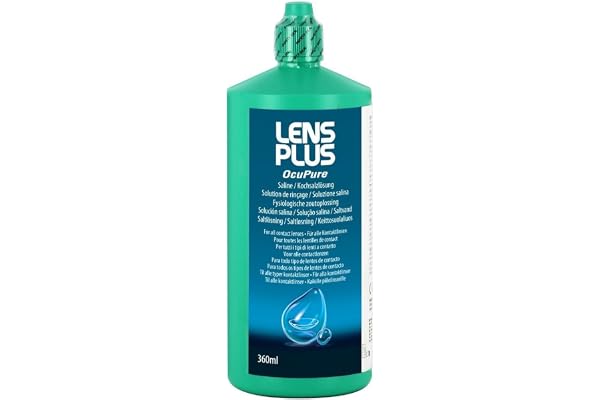 Lens Plus Purite saline 360 ml Lot de 2