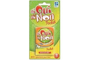 Megableu - 678051 - Jeux de voyage et de poche- Ni Oui/Non Pocket Nature