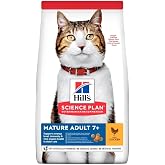 Hills Mature Adult 7+ Tavuklu Yaşlı Kuru Kedi Maması, 1.5 Kg