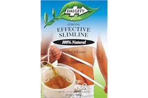 Dalgety Effective Slimline Herbal Infusion 1x40g Carton - 100% Natural, Caffeine Free Tea (Total 18 Teabags) – Our Slimming Tea is Packed with Unique Health Benefits (1 Pack)