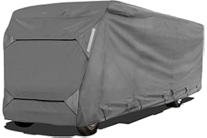 ICover - Deluxe Outdoor RV Motorhome Cover - Up to 160GSM Thickness Full Body Winter Cover - Suitable for CLASS C Vehicles - Sizes Small to XLarge (Small 6-7m)