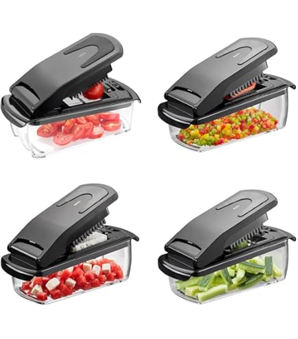 GEFU POMCUT-Cutter de Tagliapatate e verdure, acciaio, argento, taglia