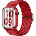 VEMIGON Compatible with Apple Watch Straps 38mm 40mm 41mm 42mm 44mm 45mm 46mm 49mm, Solo Loop Nylon Braided Sport Band for iWatch Series 10 9 8 7 6 SE 5 4 3 2 1 Ultra Ultra 2 (Watch is Not Included)