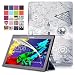Produktbild Lenovo TAB 2 A10 / Tab 3 10 Business Hülle - Ultra Dünn Leicht PU Leder Schutzhülle mit Auto Aufwachen / Schlaf Funktion für Lenovo TAB 2 A10-30 / A10-70 / Tab 3 10 Business 10.1" Tablet, Karte Turm