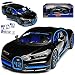 Produktbild alles-meine.de GmbH Bugatti Chiron Coupe Schwarz Weltrekord Version Ab 2016 1/18 Bburago Modell Auto mit individiuellem Wunschkennzeichen