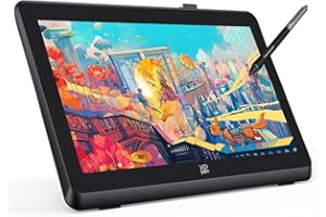 XP-PEN XPPen Artist 22 Plus Tablette Graphique, Tablette Dessin Graphique avec Écran 21,5 Pouces, Stylet à 16K Niveaux de Pression, 130% sRGB, Compatible avec Windows macOS 10.10 Chrome OS 88 Android Linux