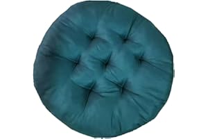 LOJAX Cuscini per sedie da pranzo Set di 4 cuscini rotondi per sedie da giardino Cuscini per sedili da giardino Cucina Balcone Soggiorno 36 x 36 x 5 cm Decorazione per interni ed esterni