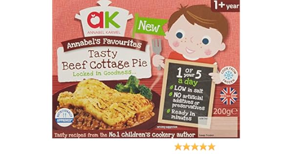 Annabel Karmel Cottage Pie 200 G Frozen Amazon Co Uk Grocery