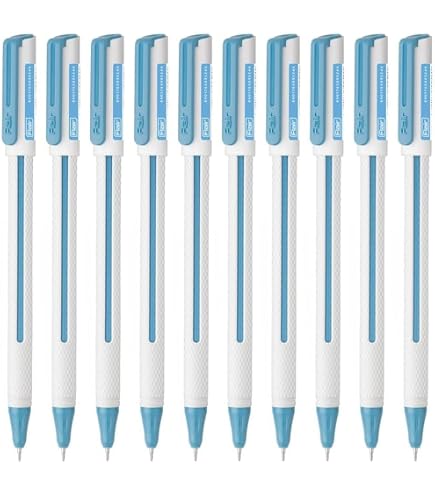 FLAIR Concorde Gelstifte – 5 Stück, Blaue Tinte, Diamantspitze, Wasserfest Und Schmierfrei, Ideal Für Schule Und Büro