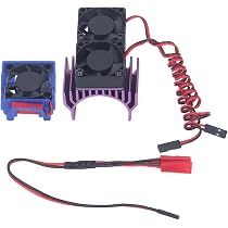 Ventilateur Refroidissement Moteur RC Tbest - Pour Traxxas TRX-4 1/10 | Dissipateur Thermique Alliage