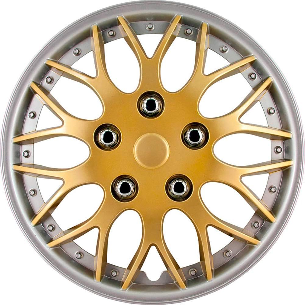 AutoStyle Set of 4 wheel covers Missouri 14-inch gold/silver rim
