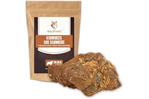 Wildfang Radice da masticare brughiera degli alberi per cani, cure dentistiche e allenamento dei muscoli masticatori - XXL