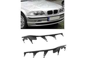 MULCORT Ersatz der Abdeckstreifen für den oberen linken und rechten Scheinwerfer eines Paares für BMW 3er E46 98-01 (4 Türer)