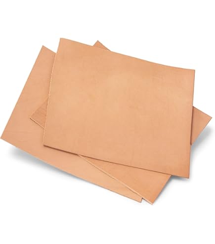 Pelle Crazy Horse Spessa 2mm - Fogli A5 (148x210mm) Per Fai Da Te | Pelle Bovina Italiana