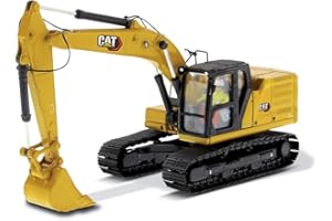 Caterpillar Diecast Masters 85569 Excavadora 320 Hex, Escala 1:50, Aprox. 18.3 x 6.3 x 8 cm, a Partir de 14 años