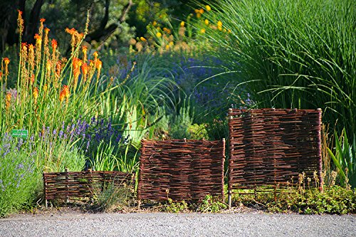 Beeteinfassung BAUERNGARTEN 120×60 aus Weide - 4