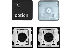 CTBDZ Tapa de llave individual con bisagra de repuesto para MacBook Pro M1 M2 A2141 A2251 A2289 A2338 A2442 A2485, repuesto para MacBook Air A2179 A2337 A2681 (tecla de opción derecha)