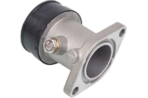 POLIPARTS Collettore Alluminio Manicotto di Aspirazione Destro per YAMAHA XP T MAX TMAX 500 2001 2002 2003