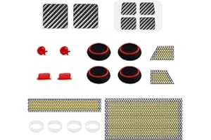 hejhncii Kit de protection pour console Steam Deck anti-poussière - Kit anti-poussière pour bouton tactile - Avec bouchon à bascule en silicone - Filtre à poussière